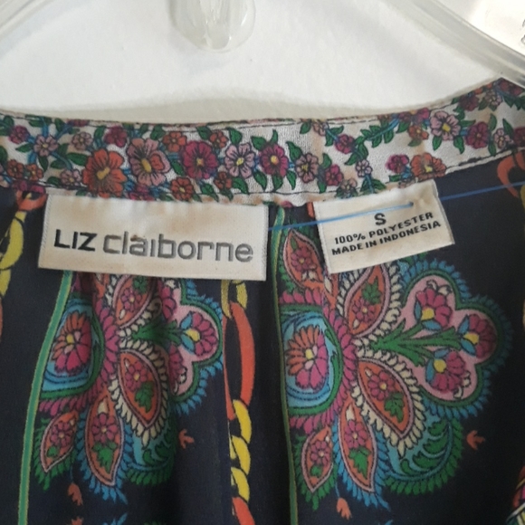 COPY - COPY - Liz Claiborne small spring paisley … - Picture 2 of 7